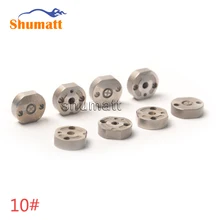 Дизельный инжектор промежуточная пластина управления клапан пластина 10# для инжектора Common Rail 095000-5125/095000-5214 диафрагма