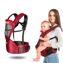 Дышащий эргономичный Слинг 3-48 месяцев обертывание portabebe 25 кг Подшипник нагрузки Младенческий слинг рюкзак мешок обернуть ребенка кенгуру