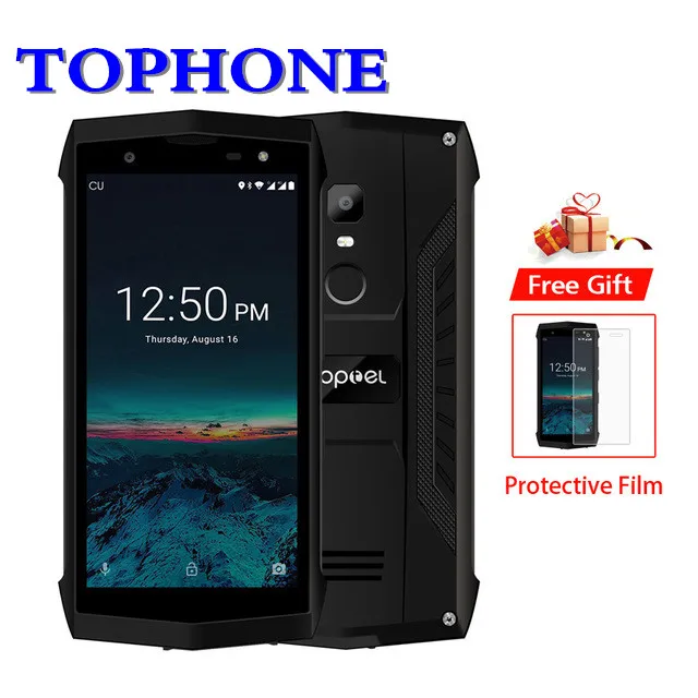 2018 Новый poptel P8 5 0 ''HD Android 8 1 мобильный телефон с водонепроницаемым корпусом IP68