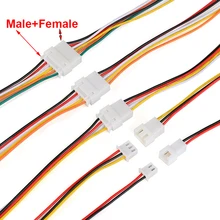 10PCS 15cm JST1.25 PH2.0 XH2.54 2P 3P 4P 5P 6Pin Pitch 2.54mm Wire Cable Connector Male Female Connector Plug