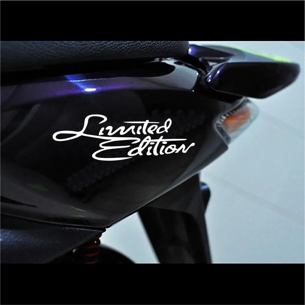 

11.5x3.5cm Car Stickers Limited Edition Car Motorcycle Reflective Stickers Waterproof Car Styling Stickers