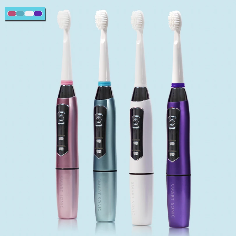 SEAGO Electric Toothbrush Battery Powered Toothbrush 40,000 vpm Gum Health Sonic Toothbrush Electric Tooth Brush Whitening SG910 SEAGO Electric Toothbrush Battery Powered Toothbrush 40,000 vpm Gum Health Sonic Toothbrush Electric Tooth Brush Whitening SG910