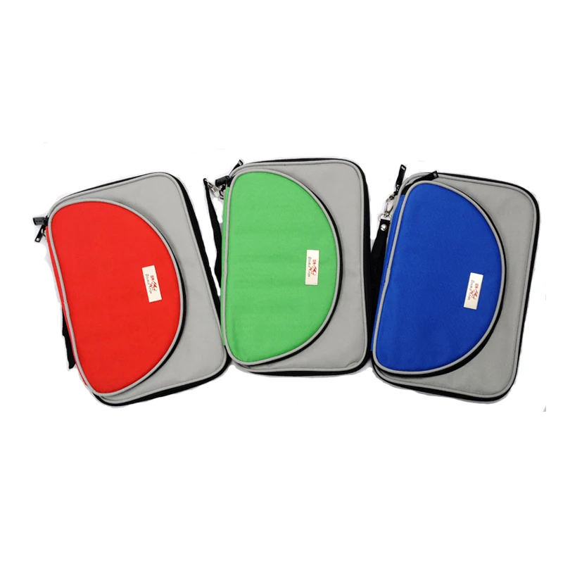 

Three color Original Double Fish T Shade Table Tennis oxford Case Waterproof Table Tennis Racket Bag