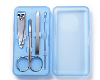 

by dhl 200set 4pcs/set 5color Manicure set nail beauty tool pedicure tool nail set With a Delicate Small box