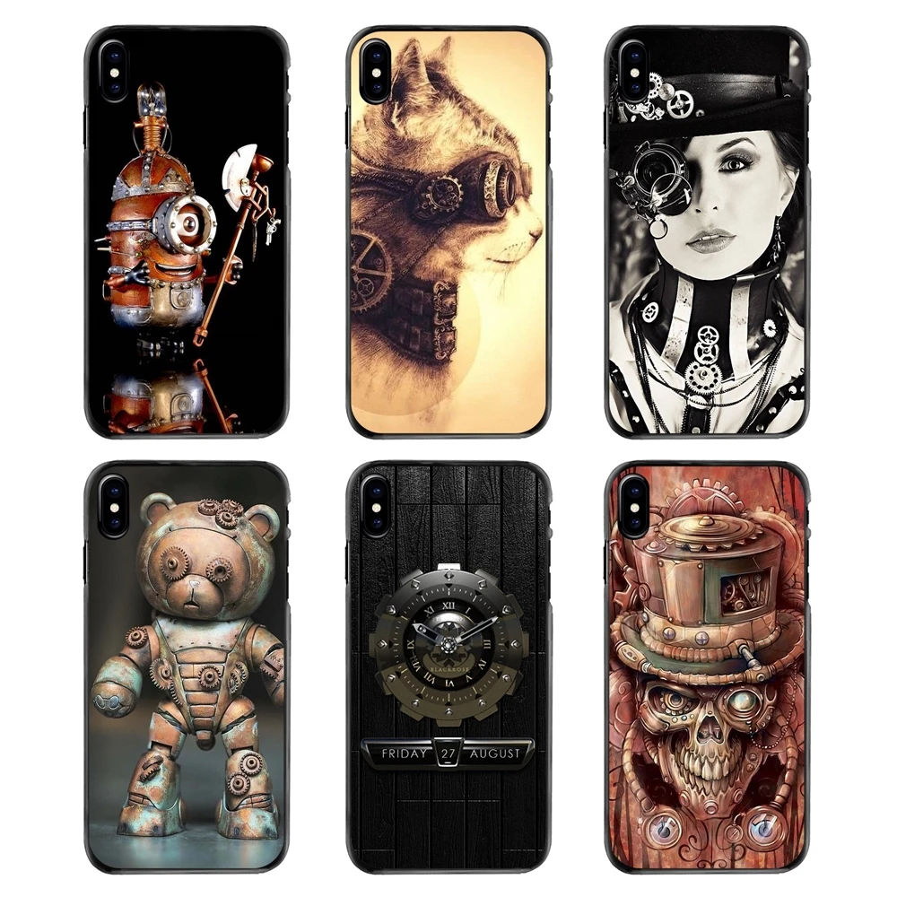 Чехол для LG G6 L90 V20 Nexus 5X6 P K10 Moto E E2 E3 G G2 G3 G4 G5 PLUS X2 Play steampunk fotocamera Machine Anime Art Work |