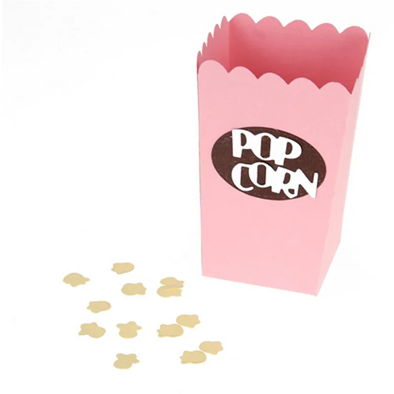 

HamyHo Handmade Cards Popcorn Box Frame Metal Cutting Dies for DIY Scrapbooking Paper Album Card Embossing Dies Crafts