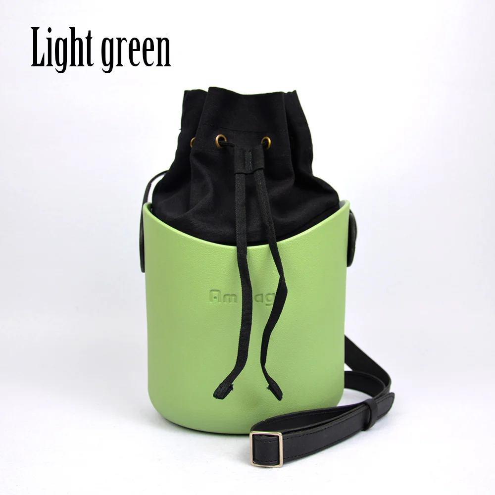 Стиль obag Ambag EVA O корзина с ручками ремешки вставка женская сумка через плечо DIY сумка - Цвет: Light green