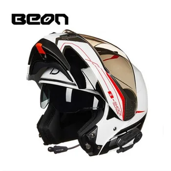 

2019 New Netherlands band Flip face motorcycle helmet undrape face motorbike helmets of ABS with Bluetooth and PC lens visor