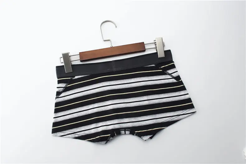 UYEEMU 3Pcs Lot Shorts Boxers Men Underpants Cotton Striped Mens Boxers Breathable Sexy Underwear Brand Male Panties Homme Pull-17