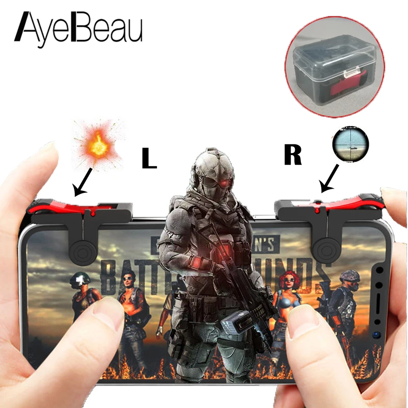 Controller Pubg Mobile L1 R1 Phone Joystick Celular Gaming Gamepad For iPhone Android Dzhostiki Smartphone Triggers Buttons Game Controller Pubg Mobile L1 R1 Phone Joystick Celular Gaming Gamepad For iPhone Android Dzhostiki Smartphone Triggers Buttons Game