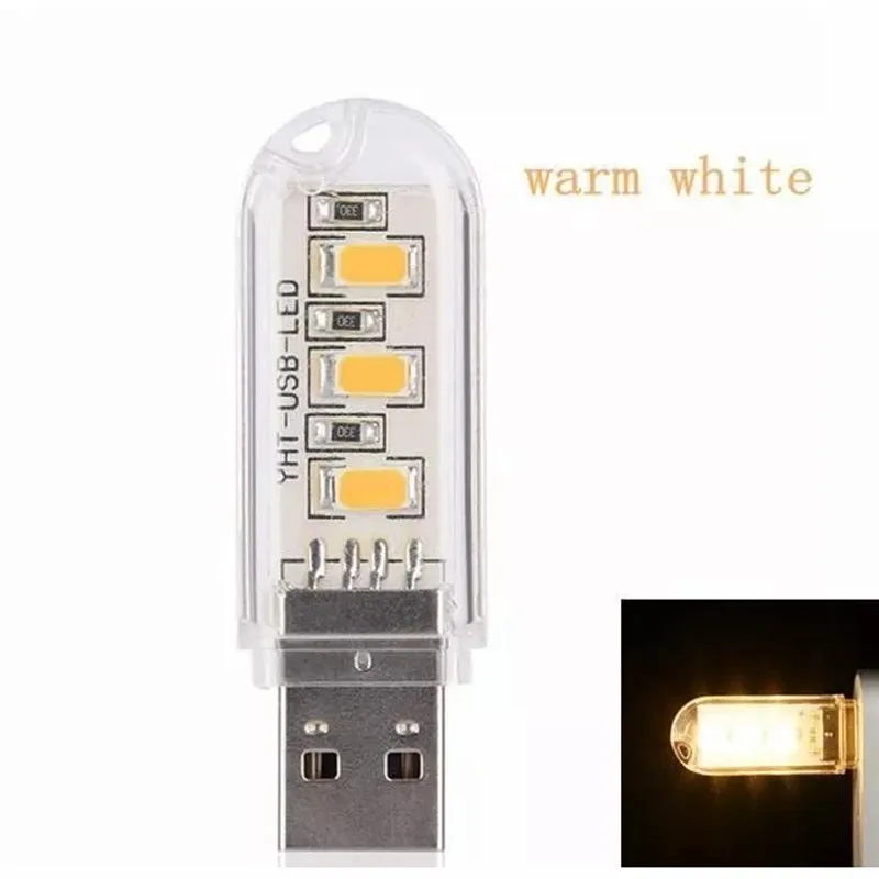 Мини USB светодиодный светильник настольная лампа портативный ночник для