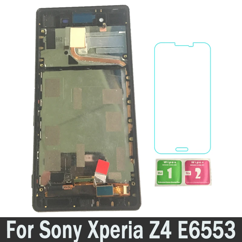 

LCDs Double Sim For Sony Xperia Z4 E6553 E6533 E5663 LCD With Frame Display Touch Screen Digitizer Replacement Parts Assembly