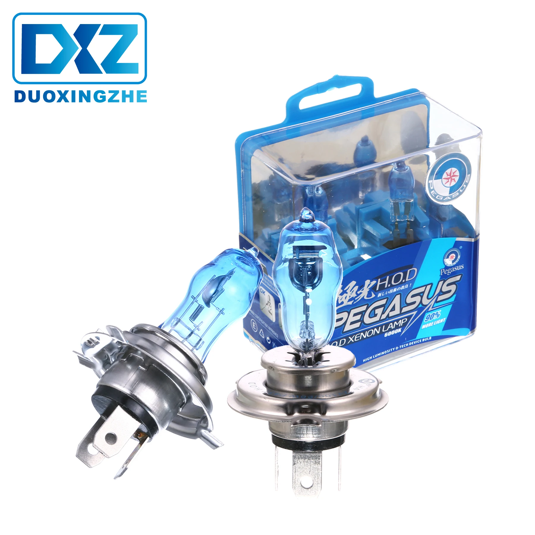 

H4 9003 HB2 100W 6000K/2800K Car HOD White Yellow/Gold Halogen Light Source Bulbs Auto Headlight Lamp Automobile Fog Light Bulbs