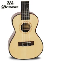 23 Inch High Quality Acoustic Guitar New Style Musical Instruments Four Strings 17 Frets Guitar Spruce Rosewood Veneer UC-53A