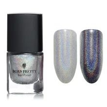 BORN PRETTY 6 мл голографический блеск лак для ногтей голографический эффект лаковой голограммы 11 цветов маникюр Дизайн ногтей украшение