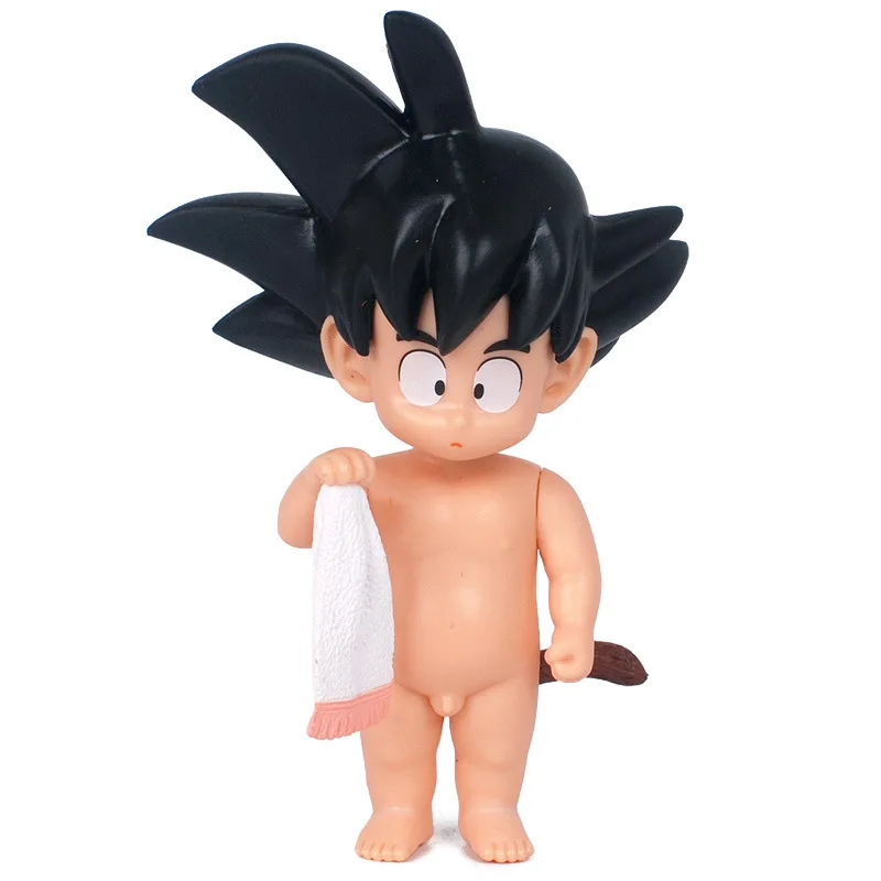 

Anime Dragon Ball Z Childhood Young Goku Bathing Figure Model Collection Toys 11cm Gift for children