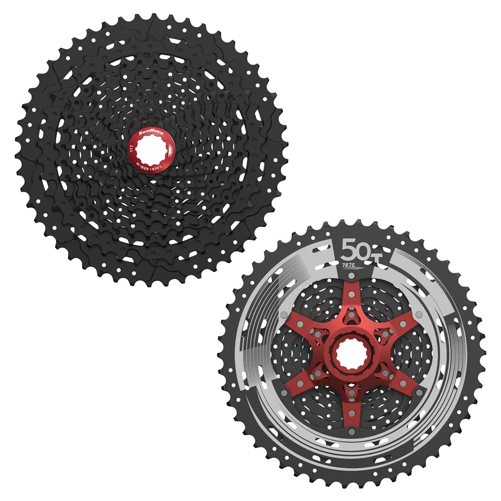 Большой комплект кассета MTB для велосипеда 32T / 34T 36T 38T + кассеты SunRace 42T 46T 50T