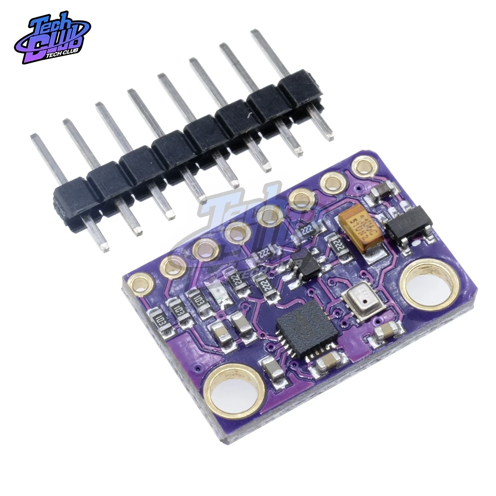 

MPU-9250 MPU9250 BMP280 SPI IIC/I2C 10DOF Acceleration Gyroscope Compass 9-Axis Sensor Board Module GY-91 for Arduino 3-5V