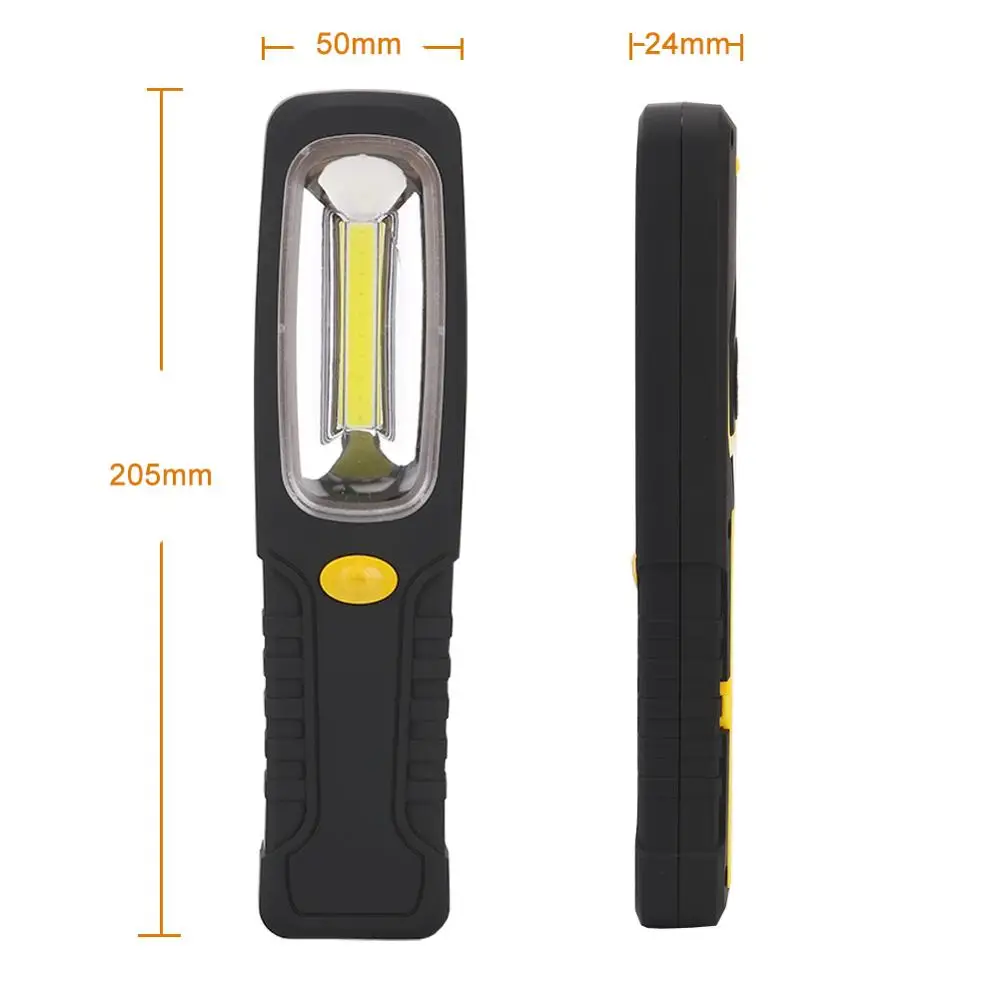Магнитный фонарь светодиодный водонепроницаемый|torch waterproof|hand torch1 mode |
