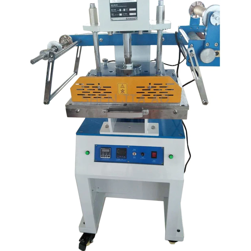  ZY-819M Pneumatic gold Hot Stamping Machine Large area 300*400MM Leather Embossing Machine Die indentation Free ship by DHL