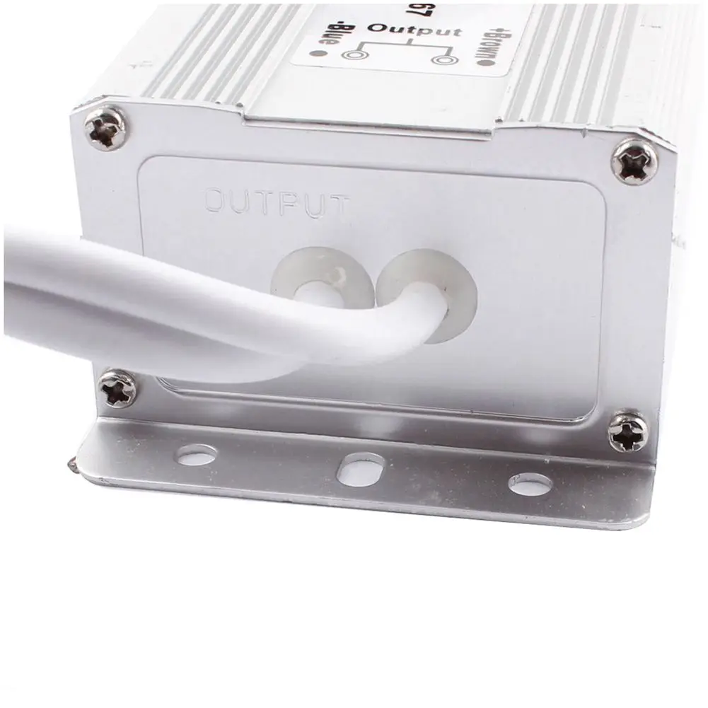 AC 90 ~ 250V к DC 24V 150W Трансформатор IP67 Водонепроницаемый Светодиодный драйвер