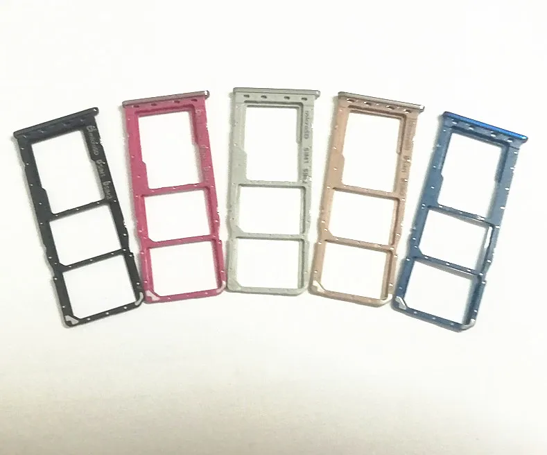 100 шт. двойной держатель для sim карты Samsung A30 A305F A50 A505F слот запасная часть|Адаптеры