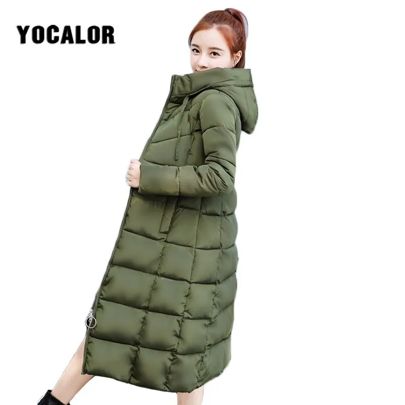 2018 Cheap Winter Long Coats Women's Cotton Coat Quilted Jacket Women