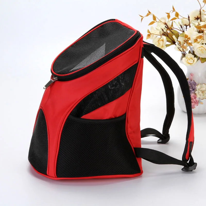 4 Colors Red Pet Dog Carriers Pet Cat Outdoor Travel Carrier Packbag