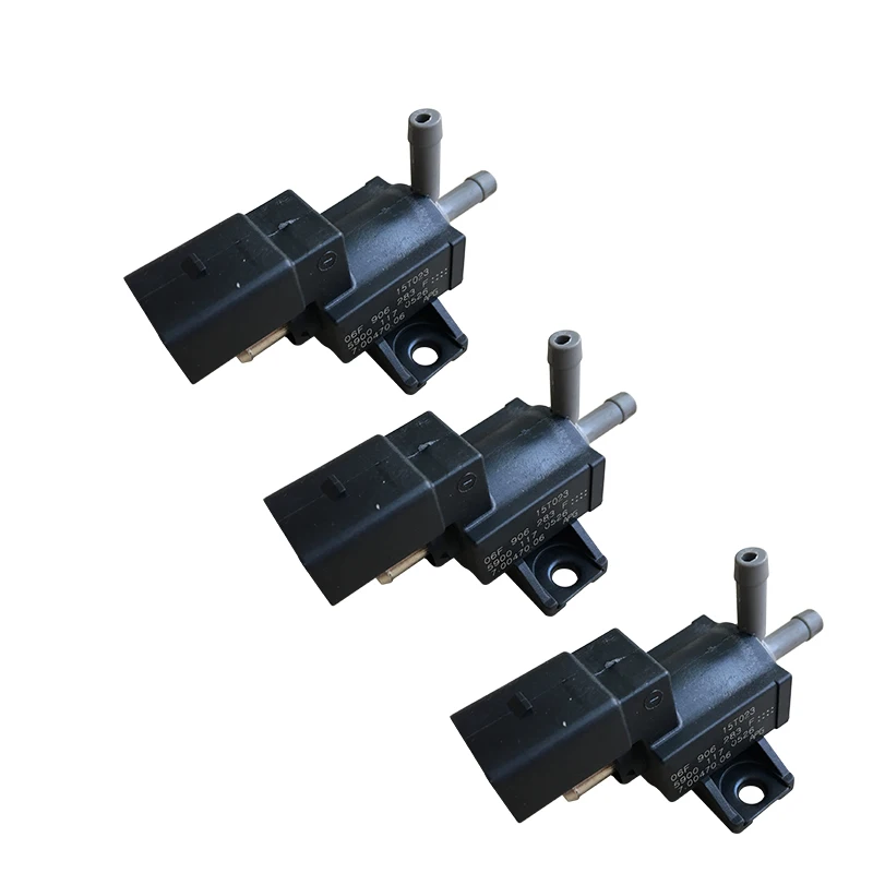 3Pcs OEM N75 Turbo Boost Control Valve Turbocharger Solenoid Valve For