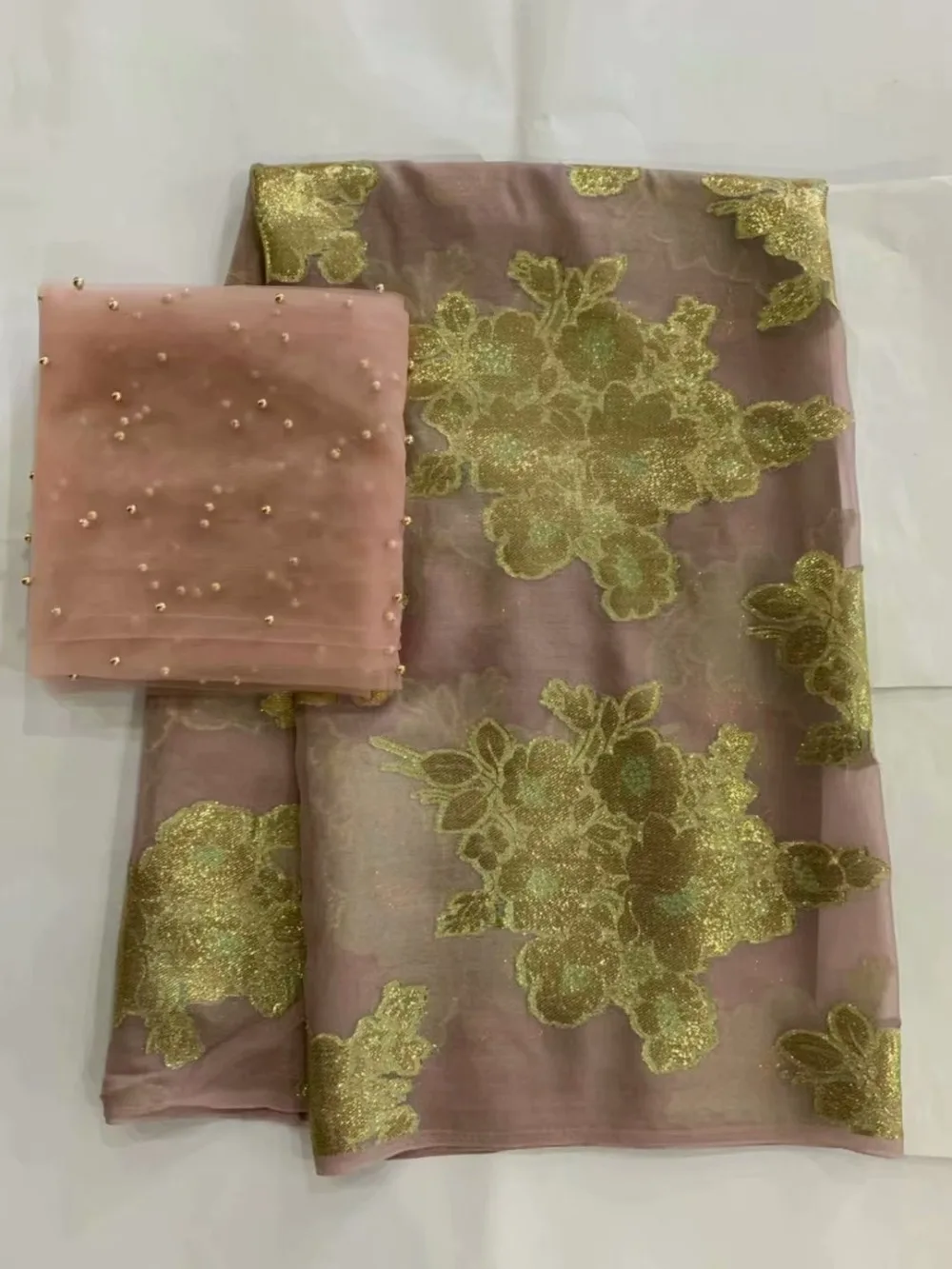Золотого цвета в нигерийском стиле кружевных тканей высокого качества шелковой ткани атласное платье Материал французские кружева ткань, цветные ткани dentelle7yard/лот L100