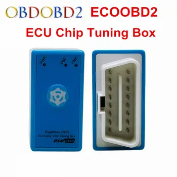 

With Reset Button ECO OBD2 For OBDII Diesel Engine Chip Tuning Tool ECOOBD2 Decrease 15% Fuel Consumption Make Map Of Car's ECU