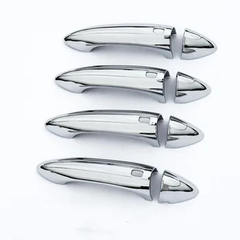 

For Buick Regal 2017 8PCS ABS Chrome Car Inside Handle Box Frame Trim Modified Interior Cover Trim Car Styling Accessories
