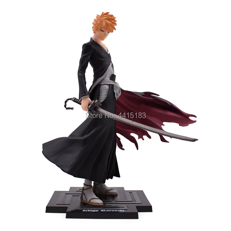 New Arrival Anime Bleach Kurosaki Ichigo PVC Action Figure Doll Collectible Model Hot Toy Christmas Gift For Children 20 cm 