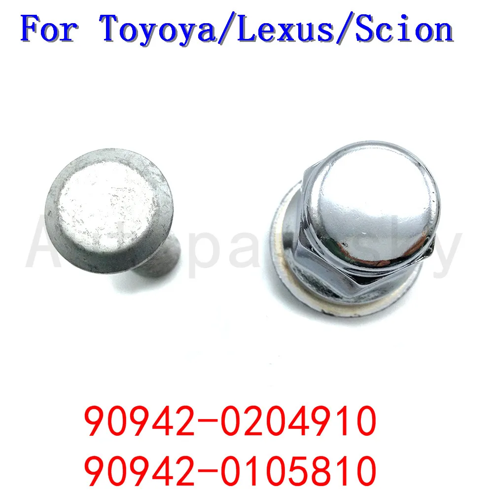 90942-02049+ 90942-01058 гайка и колесные серьги-гвоздики для TOYOTA 4runner SCION tC для LEXUS GX460 9094202049 9094201058