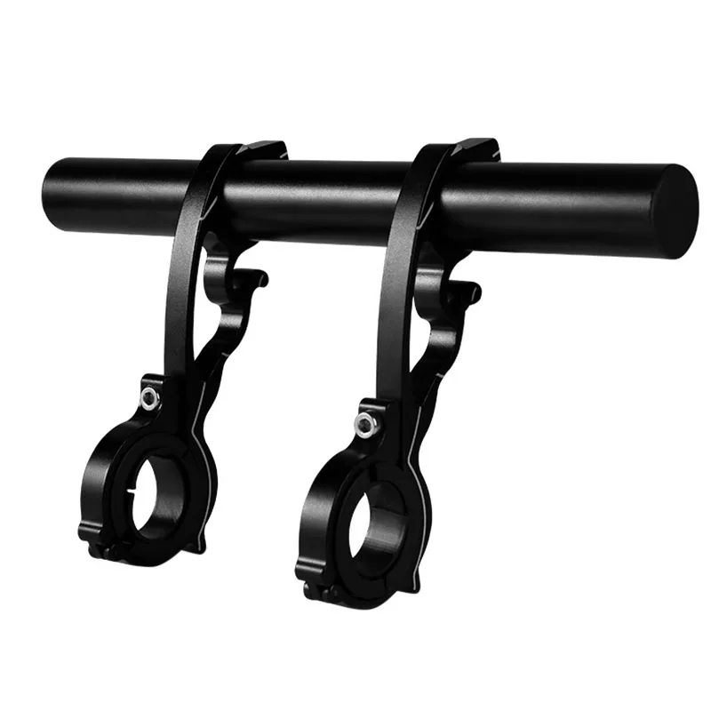 

20CM Bike Handlebar Extended Bracket Headlight Mount Bar Computer Holder Aluminium Alloy Extender KH889