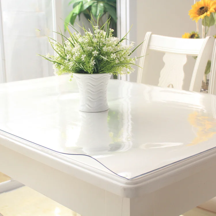 Aliexpress 100x100cm Waterproof Clear Pvc Tablecloth Aliexpress 100x100cm Waterproof Clear Pvc Tablecloth Protector Table Linens Cover Cloth Home Dining Decor From Reliable