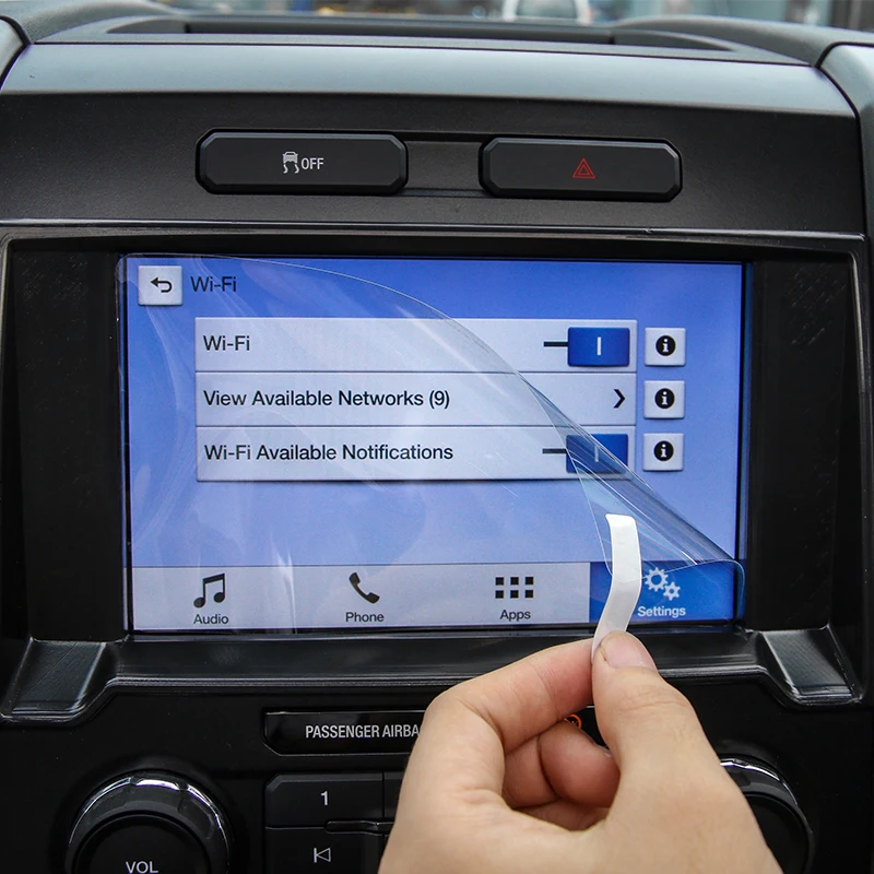 SHINEKA Car Media Screen Protector Screen Protective Film for Ford F150