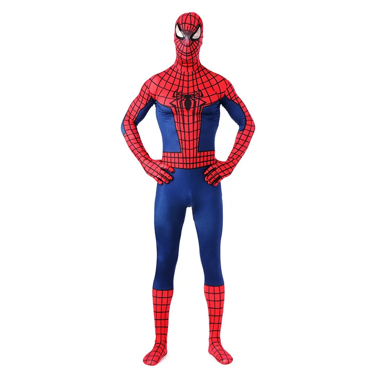 

Men Unisex Carnival Clothing The Avengers Spiderman Cosplay Lycra Zentai Costume Tights Adult Halloween Party Muscles Jumpsuits
