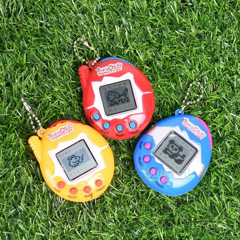 1 PC Color Random Virtual Cyber Digital Pets Electronic Tamagochi Pets