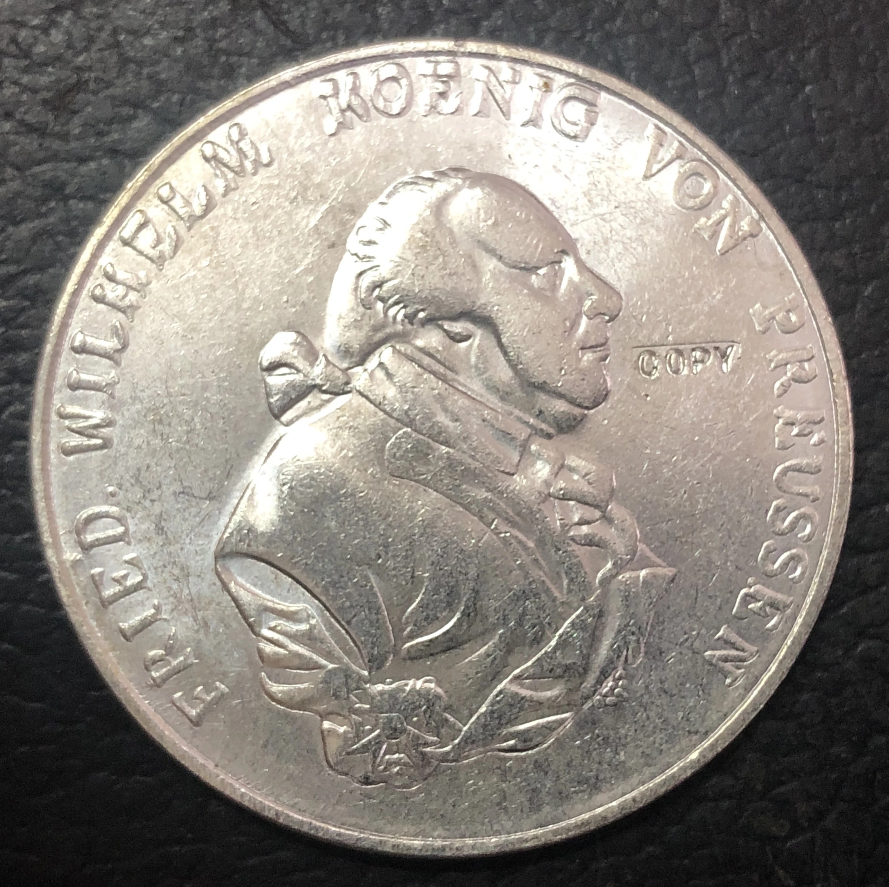 Коллекция 1791 года копия монеты Фридриха Вильгельма II немецких штатов 1 thaler | Дом и
