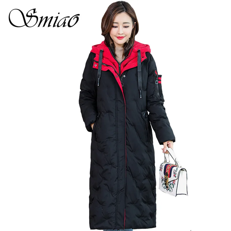 Smiao Fashion Winter Jacket Women Parka 2018 Casual Winter Coat Woman Black Plus Size Female Parkas 4XL Hot High Quality L-5XL Smiao Fashion Winter Jacket Women Parka 2018 Casual Winter Coat Woman Black Plus Size Female Parkas 4XL Hot High Quality L-5XL