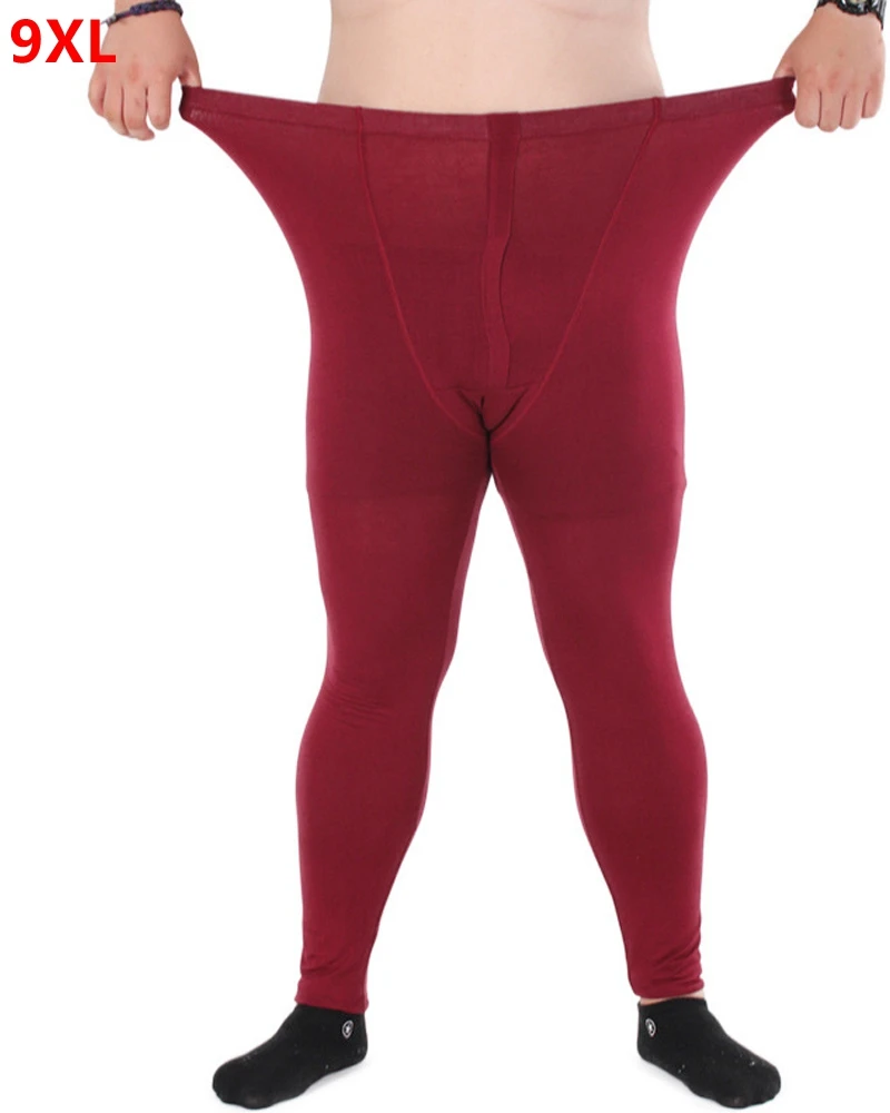 

Men's autumnnew modal plus size thin section Underwear soft oversized comfortable loose autumn long johns