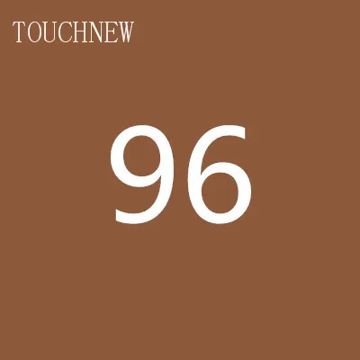 96 TOUCHNEW на заказ, одноцветные эскизные маркеры на спиртовой основе, двойная головка, кисть, маркеры, ручка для рисования, манга, товары для рукоделия, маркеры - Цвет: 96