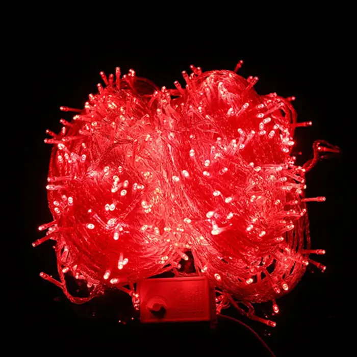 Multi-color 100M 600 LED Party Lights Led Christmas Lamp Decoration Wedding Party Twinkle String Light 220V EU luz da corda цена Multi-color 100M 600 LED Party Lights Led Christmas Lamp Decoration Wedding Party Twinkle String Light 220V EU luz da corda цены онлайн