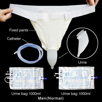 

Hospital Dedicated Urinary Incontinence Urinal the Adults Urine Bag Men Women Elderly Bedridden Patients Urination Catheter Bag