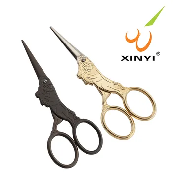 

Bull Type Scissors Eyebrow Scissors Gilded Scissors Embroidery Hand Cut Mini Eyelash Scissors Shears eyelash trimmer