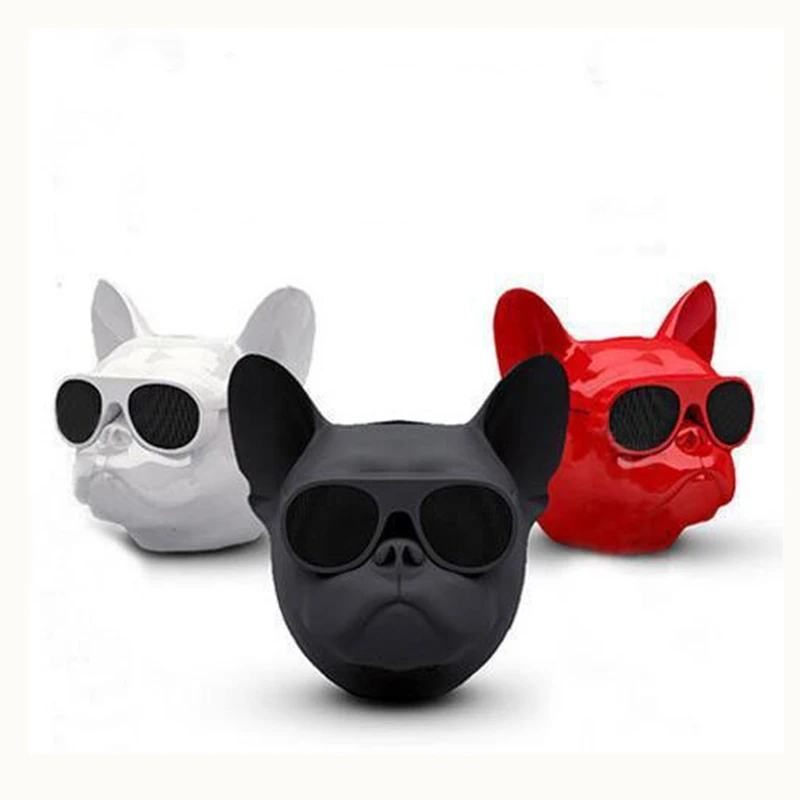 Bulldog Wireless Bluetooth Speaker Portable Outdoor Music Player Speakers Touch Control Mini Bass Loudspeaker For iPhone