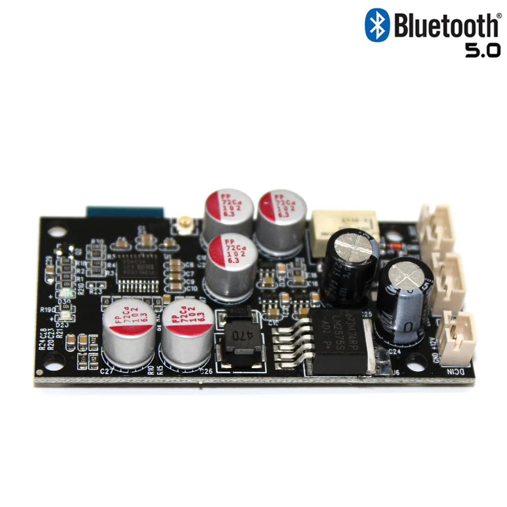 Беспроводной аудио Bluetooth приемник без потерь плата декодирования 5 0 ЦАП 16 бит 48