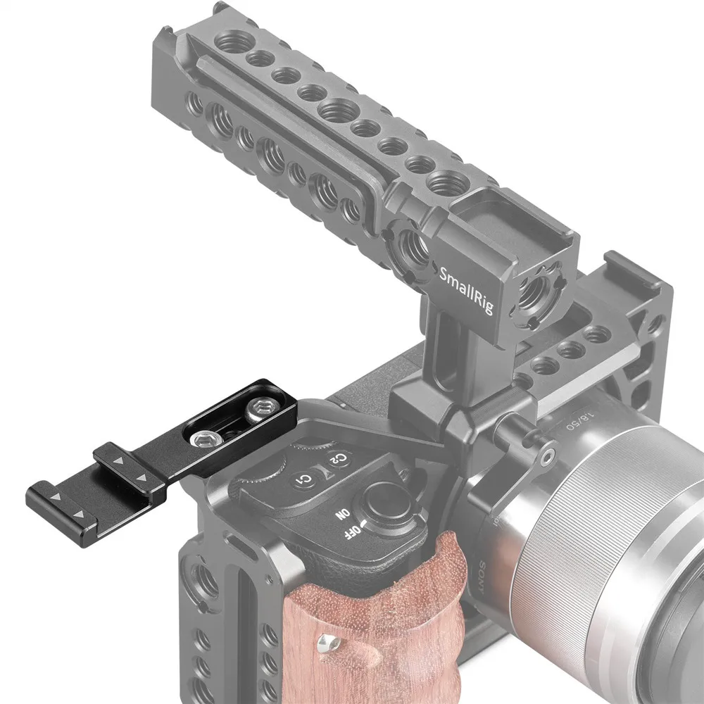 SmallRig Холодный башмак расширение Outrigger Крепление-адаптер для горячего башмака для микрофона EVF и камеры аксессуары-2044