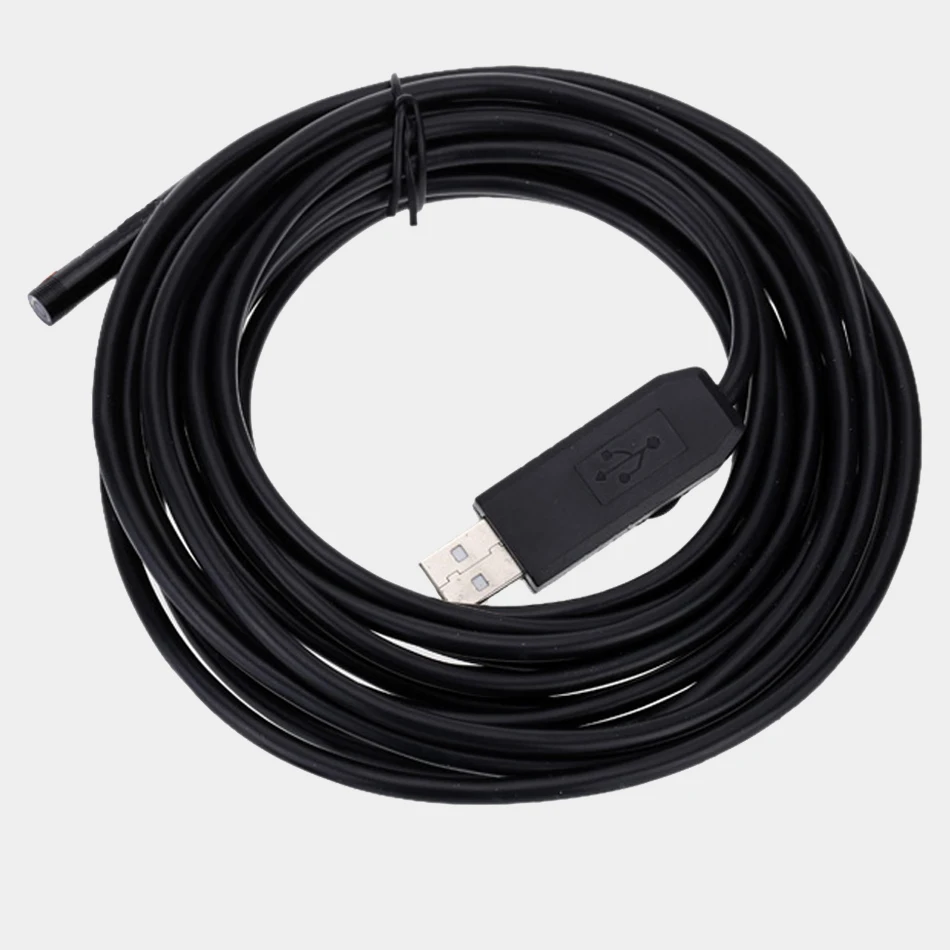 HD 2MP 6LED 9 мм USB эндоскоп инспекции мини камера Водонепроницаемый Бороскоп Змея
